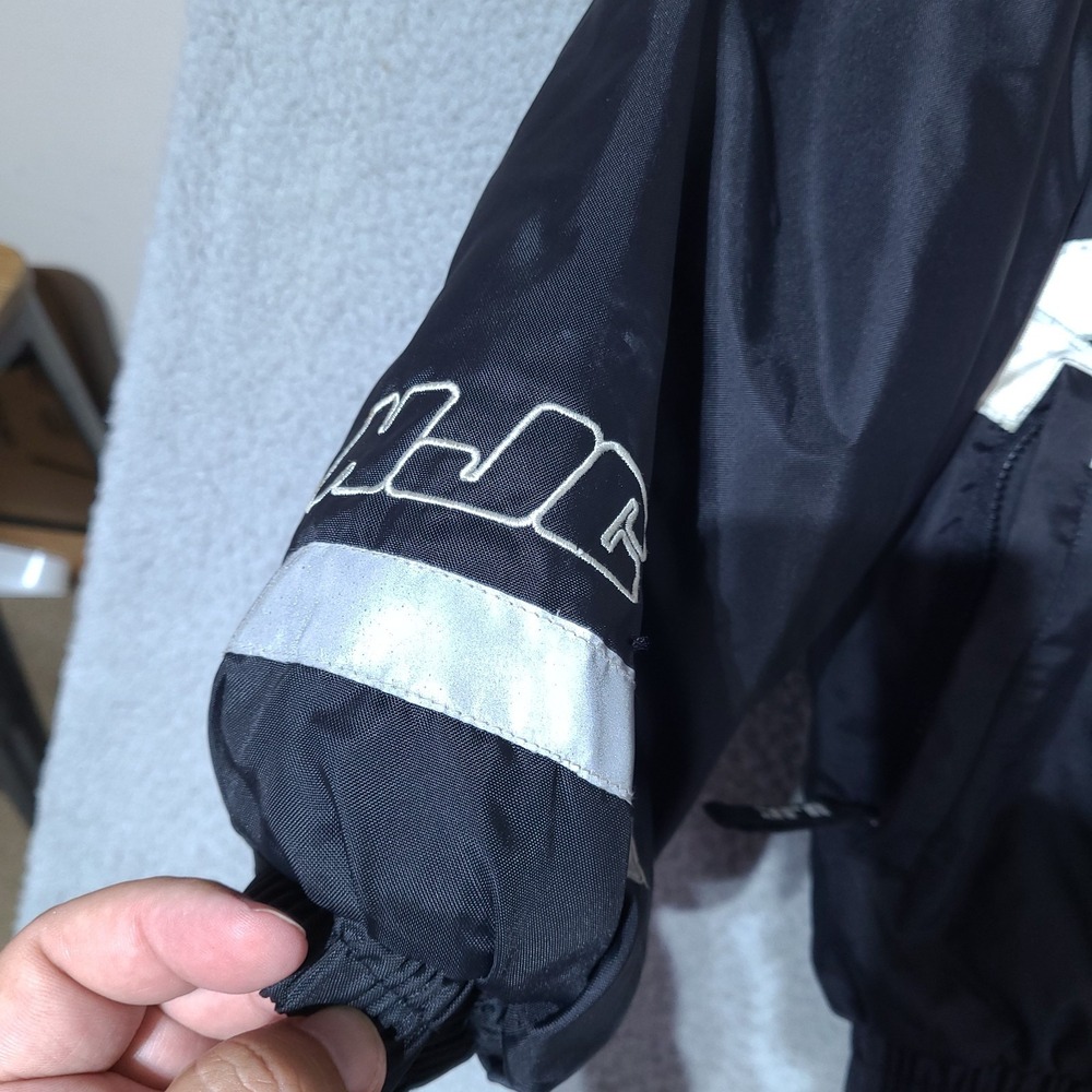 HJC Jacket Womens Medium Snowmobile Racing Dual Zip Quilted Lining - Picture 5 of 16
